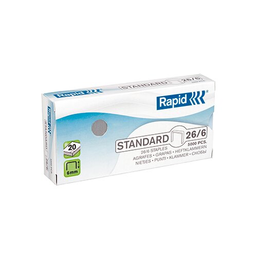 Rapid Heftklammer Standard 26/6
