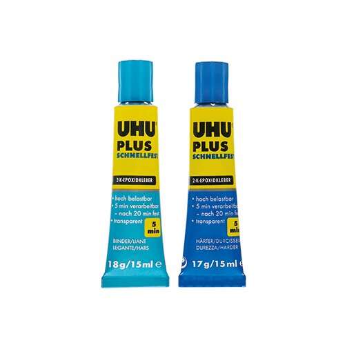 UHU® Zweikomponentenkleber PLUS SCHNELLFEST