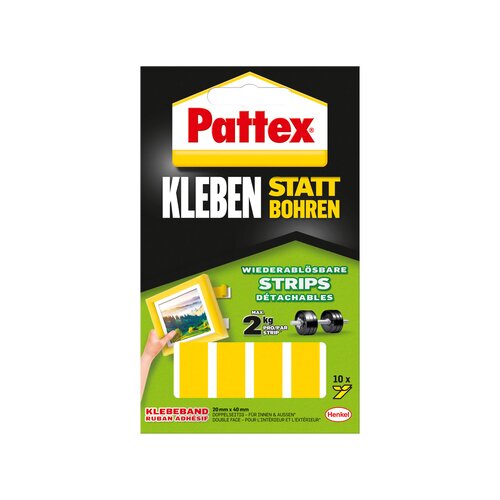 Pattex Klebepad Kleben statt Bohren