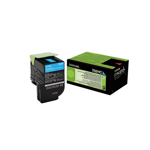 Lexmark Toner 702HC cyan