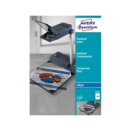 Avery Zweckform OHP Inkjetfolie