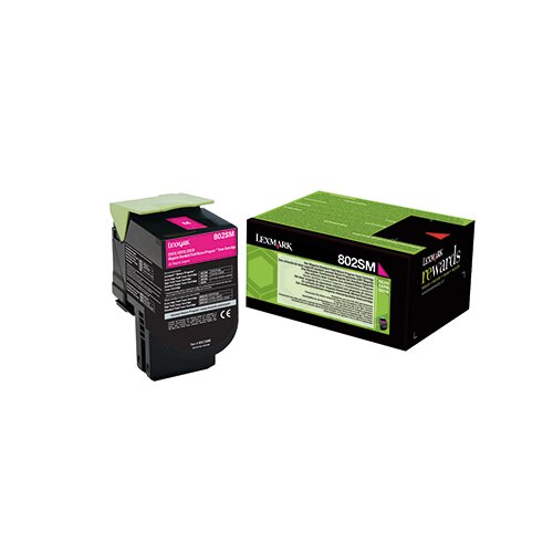 Lexmark Toner 802SM magenta
