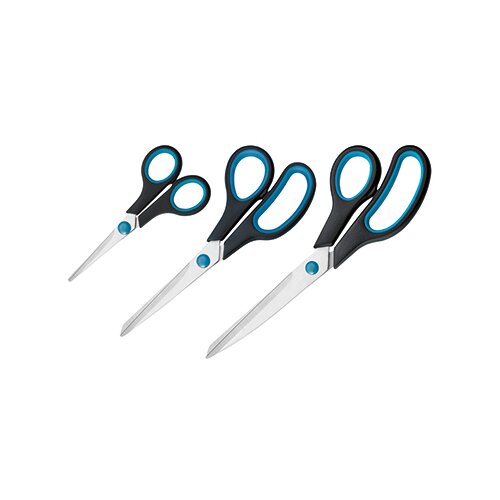 Westcott Universalschere Easy Grip Set 140, 201, 247 mm