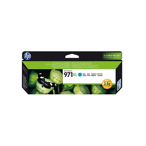 HP Tintenpatrone 971XL cyan