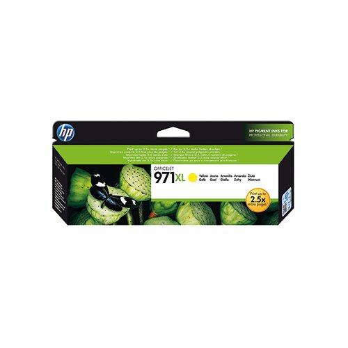 HP Tintenpatrone 971XL gelb