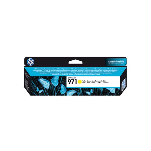 HP Tintenpatrone 971 gelb