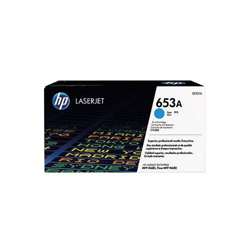 HP Toner 653A cyan