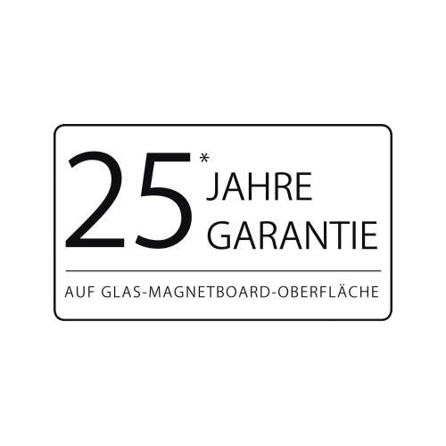 SIGEL Glasboard Artverum 200 x 100 x 1,8 cm (B x H x T)