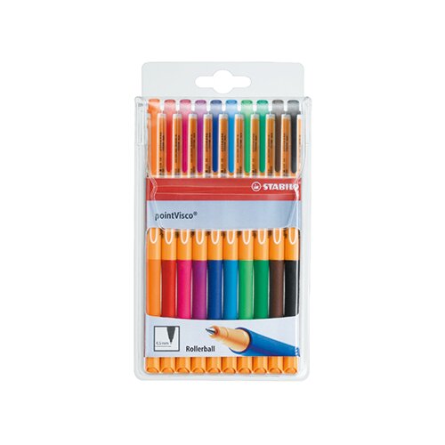 STABILO® Gelschreiber pointVisco® 10 St./Pack.