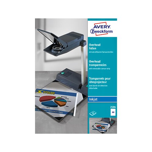 Avery Zweckform OHP Inkjetfolie