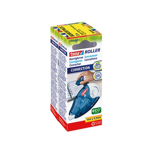 tesa® Korrekturroller 4,2 mm x 14 m (B x L)