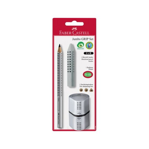 Faber-Castell Bleistiftset Jumbo GRIP