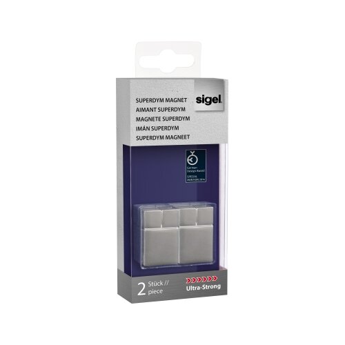 SIGEL Magnet SuperDym C30 Ultra-Strong 2 St./Pack.