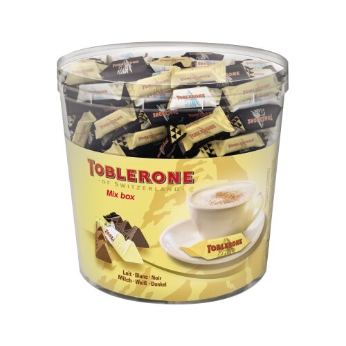 Toblerone Schokolade Mini 113 x 8 g/Pack.