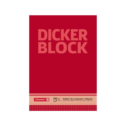 BRUNNEN Briefblock Dicker Block