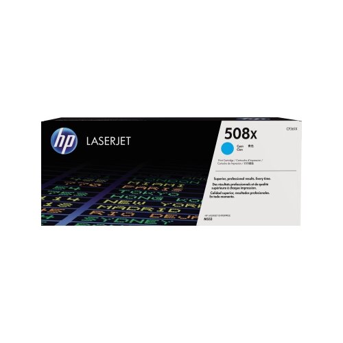 HP Toner 508X cyan