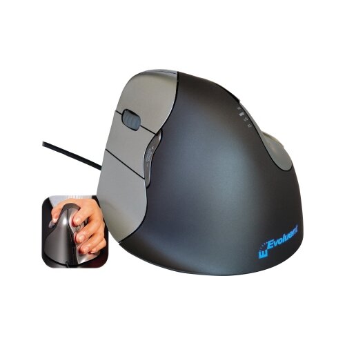 BakkerElkhuizen Optische PC Maus Evoluent 4 ergonomisch