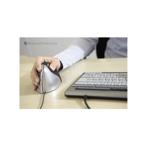 BakkerElkhuizen Optische PC Maus Evoluent 4 ergonomisch