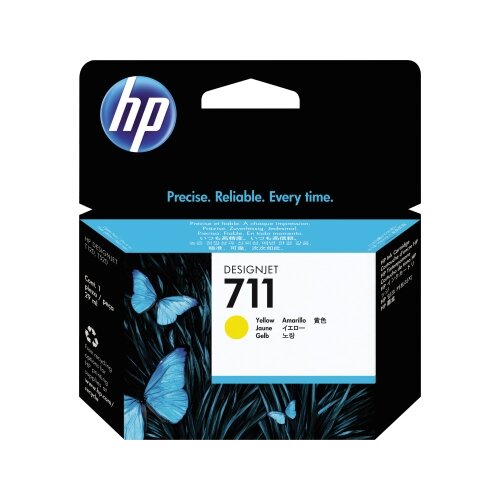 HP Tintenpatrone 711 gelb