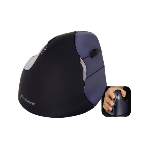 BakkerElkhuizen Optische PC Maus Evoluent 4 ergonomisch