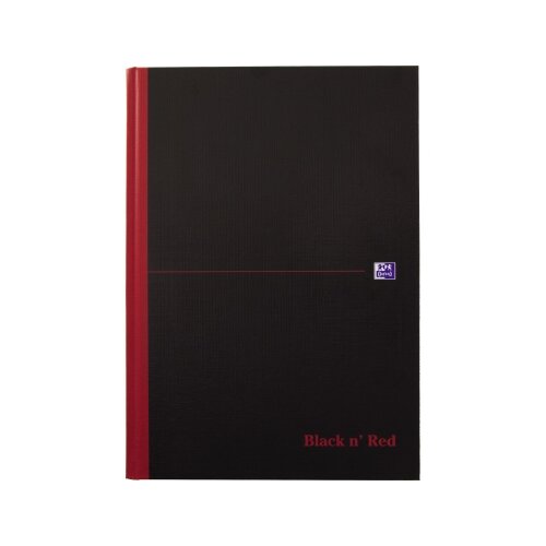 Oxford Notizbuch Black n' Red DIN A4