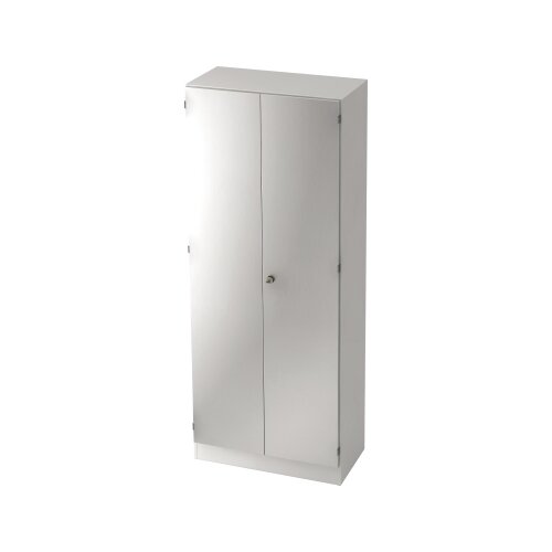 Hammerbacher Flügeltürenschrank silber