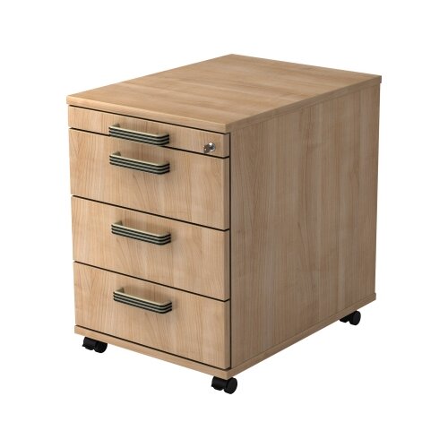 Hammerbacher Rollcontainer Solid nussbaum
