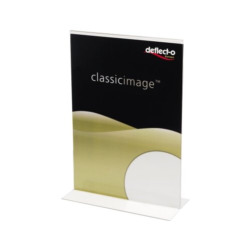 Deflecto® Tischaufsteller Classic Image® T-Form DIN A4