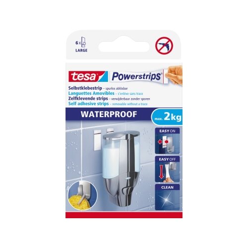 tesa® Klebepad Powerstrips® Waterproof Large