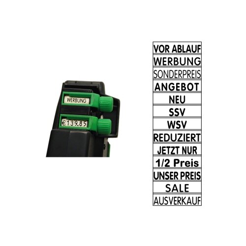 CreenLine Preisauszeichnungsgerät CL 26.16-9 Wortband
