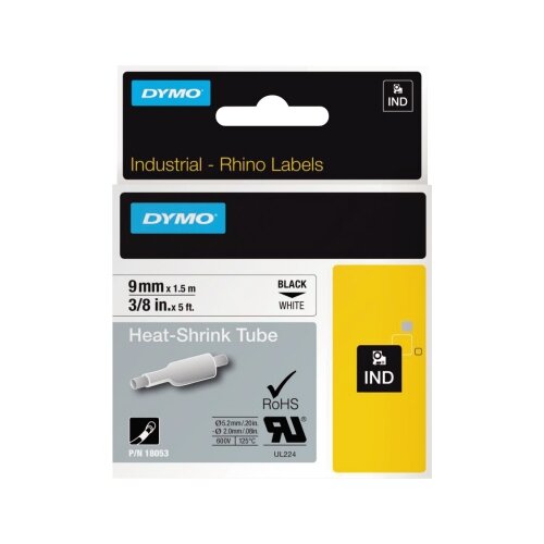 DYMO® Schrumpfschlauch IND 9 mm x 1,5 m (B x L)
