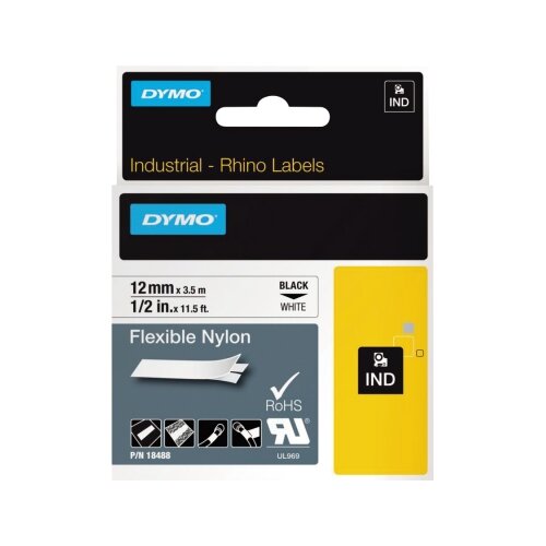 DYMO® Schriftbandkassette IND 12 mm x 3,5 m (B x L)