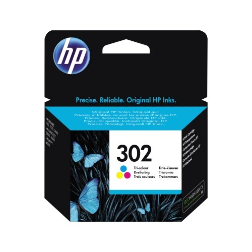 HP Tintenpatrone 302 cyan/magenta/gelb