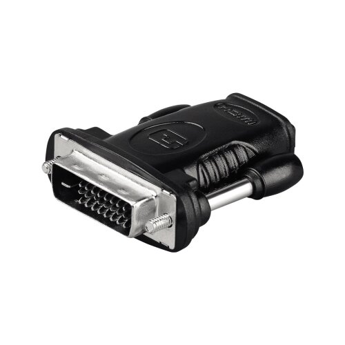 Goobay® Adapter HDMI-Buchse/DVI-D-Stecker Dual Link (24+1)