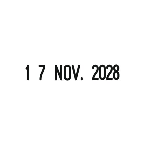 trodat® Datumstempel Classic 1010