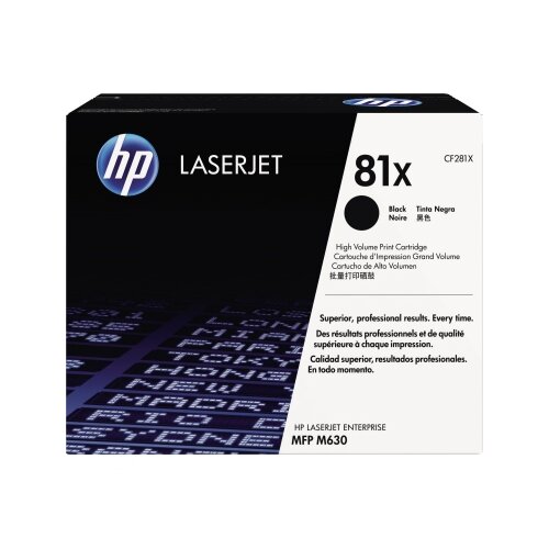 HP Toner 81X schwarz