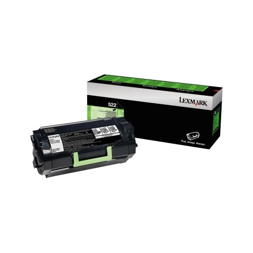 Lexmark Toner 522 schwarz