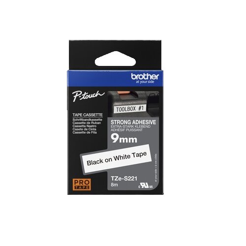 Brother Schriftbandkassette P-touch TZe-S221