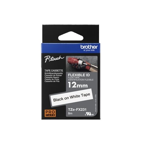 Brother Schriftbandkassette P-touch TZe-FX231