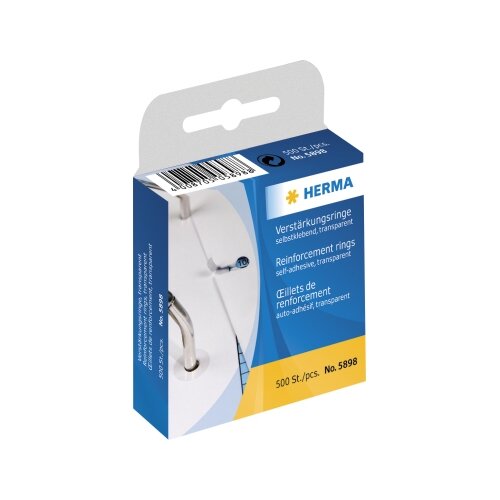 HERMA Lochverstärkungsringe 500 St./Pack.