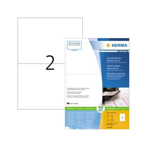 HERMA Adressetikett PREMIUM 148 x 105 mm (B x H)