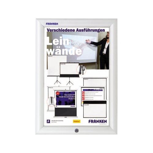 FRANKEN Bilderwechselrahmen Security DIN A4