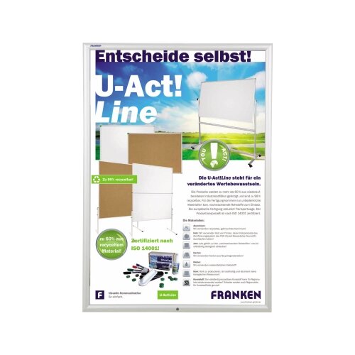 FRANKEN Bilderwechselrahmen Security DIN A1