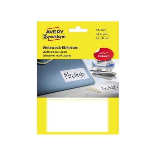 Avery Zweckform Universaletikett 98 x 51 mm (B x H)