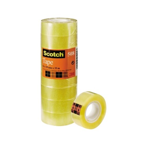Scotch® Klebefilm 508 19 mm x 33 m (B x L) 8 St./Pack.