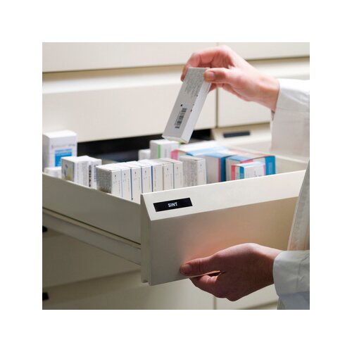 DYMO® Schriftbandkassette D1 12 mm x 7 m (B x L) schwarz
