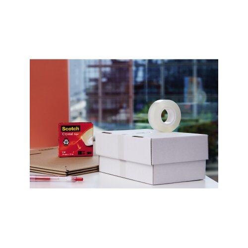 Scotch® Klebefilm Crystal 19 mm x 33 m (B x L)
