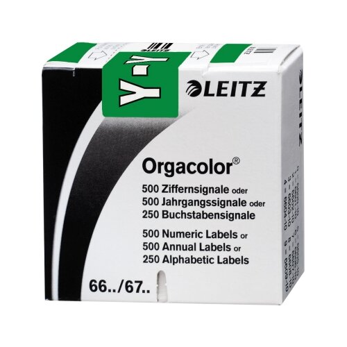 Leitz Buchstabensignal Orgacolor® dunkelgrün