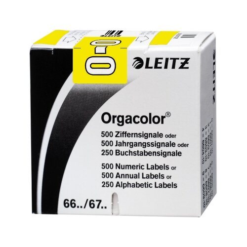 Leitz Buchstabensignal Orgacolor® gelb