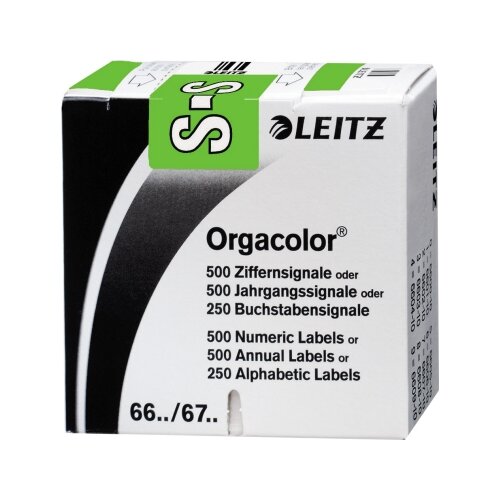 Leitz Buchstabensignal Orgacolor® grün